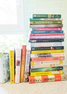 stack of books